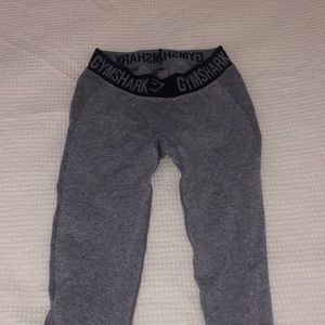 Grey shaded contour gymshark leggings
